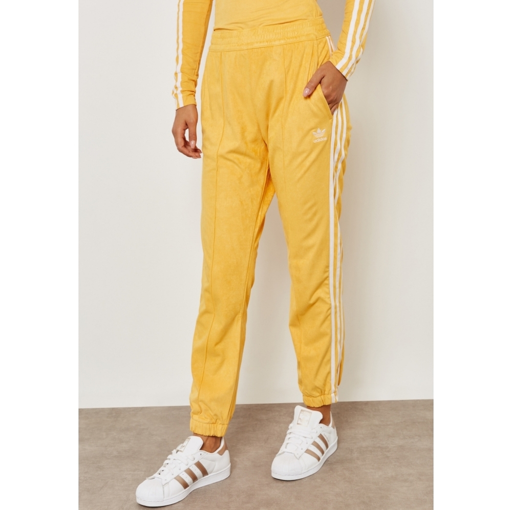 XL- Adidas Suede look Cuffed Joggers